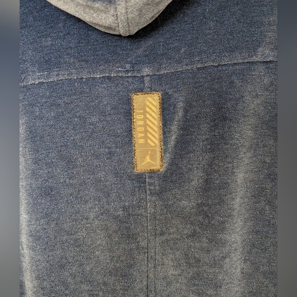 Nike - Air Jordan Velour Velvet Blue Full Zip Hoodie Size XL - Picture 7 of 9